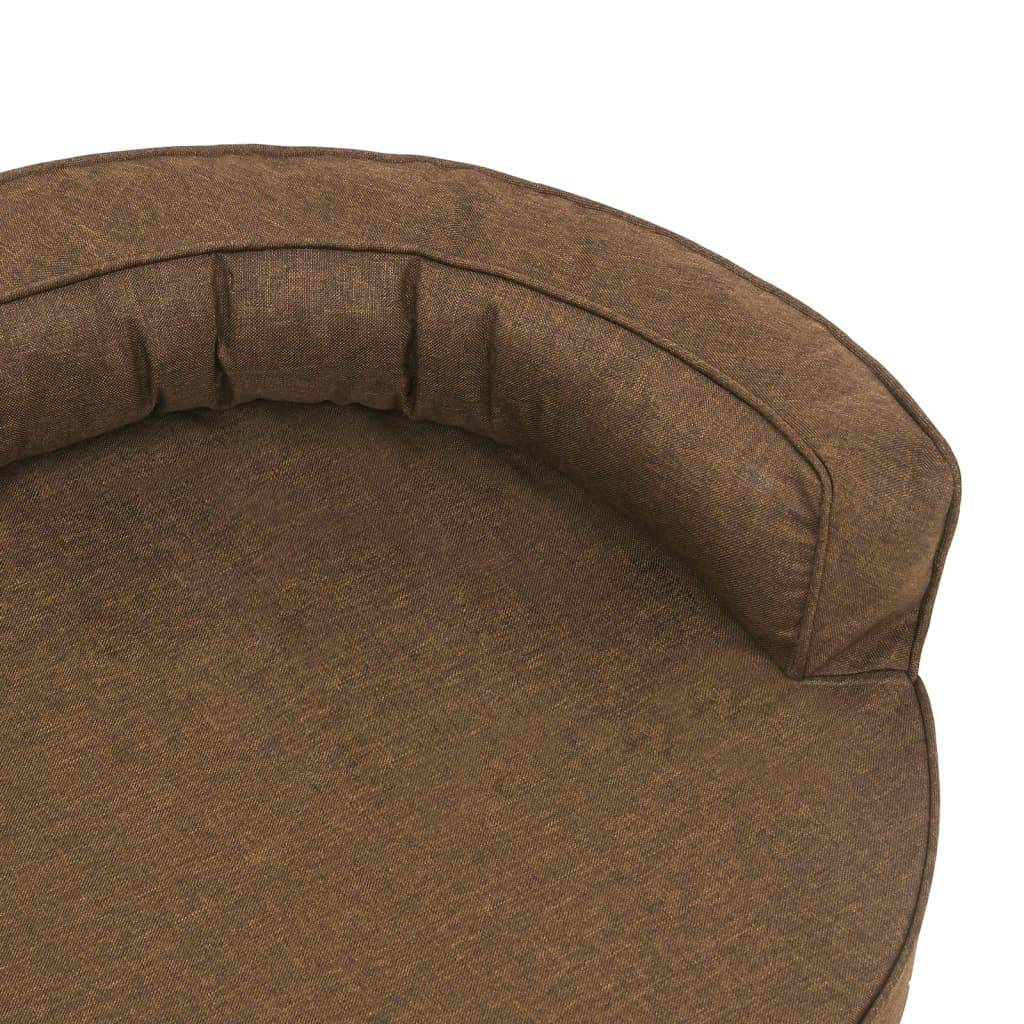 Vidaxl - Matelas de lit ergonomique pour chien 75x53 cm Aspect de lin vidaXL 171302 - Image 7