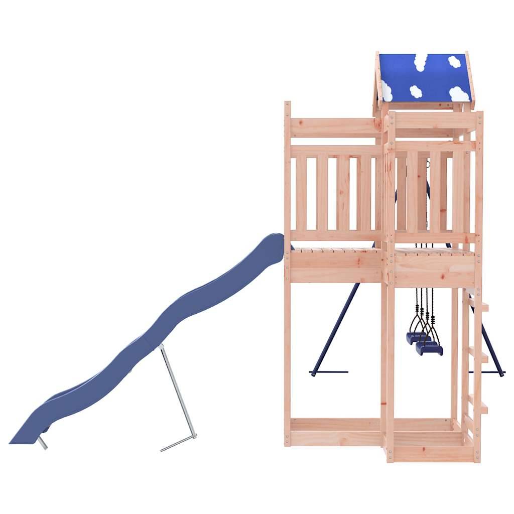 Aire de jeux d'extérieur - Jeu Plein air enfant bois massif de douglas rj48 - Image 5