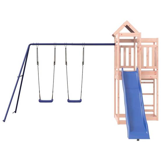 Aire de jeux d'extérieur - Jeu Plein air enfant bois massif de douglas rj48 - Image 3