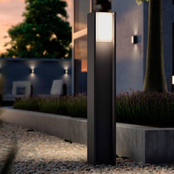 Philips - Borne lumineuse - PHILIPS HUE - Turaco - Gris anthracite - IP44 - Lumiere blanche et colorée - 1100 lumens - Image 3