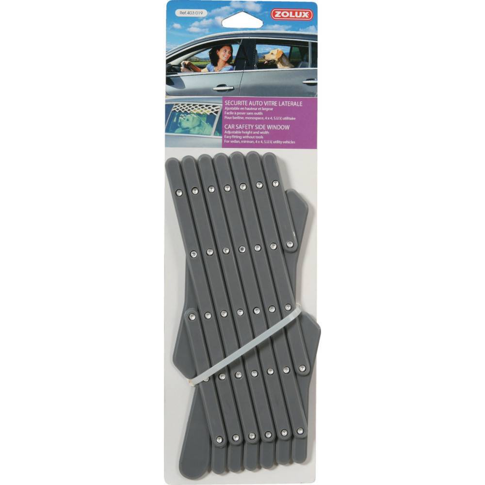Zolux - Grille de sécurité fenêtre de voiture pour chien. - Image 2