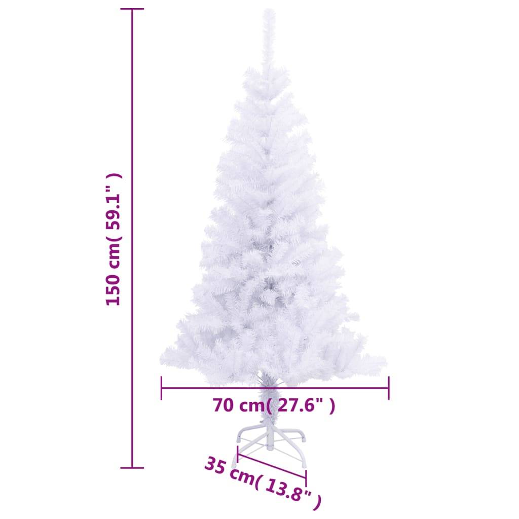 Sapin De Noël - Arbre de Noël artificiel avec support 150 cm 380 branches - Image 6