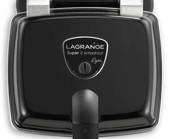 Gaufrier 1000w noir 039126 Lagrange - Image 2
