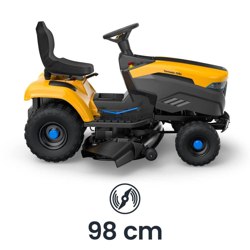 Stiga - Tracteur Tornado 398e, batterie 48V 30Ah, éjection latérale - STIGA - Image 5