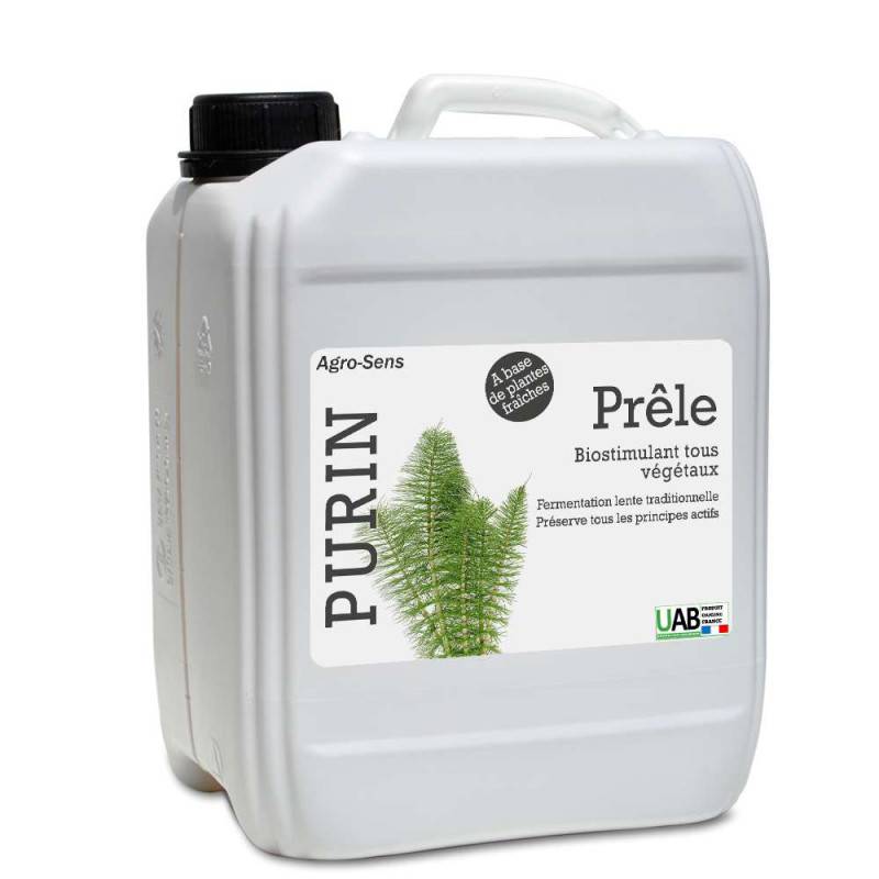 Purin de prêle à base de plantes fraîches, concentré à diluer - 5 Litres - Image 1