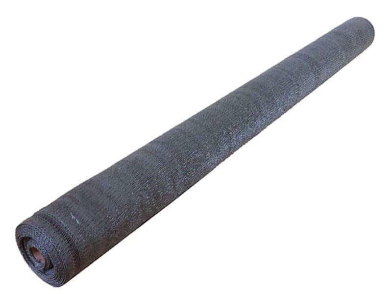 Maille Store - Brise-vue 100% - Gris anthracite - 270gr/m² - Boutonnières Gris foncé 1.5m x 5m - Image 2