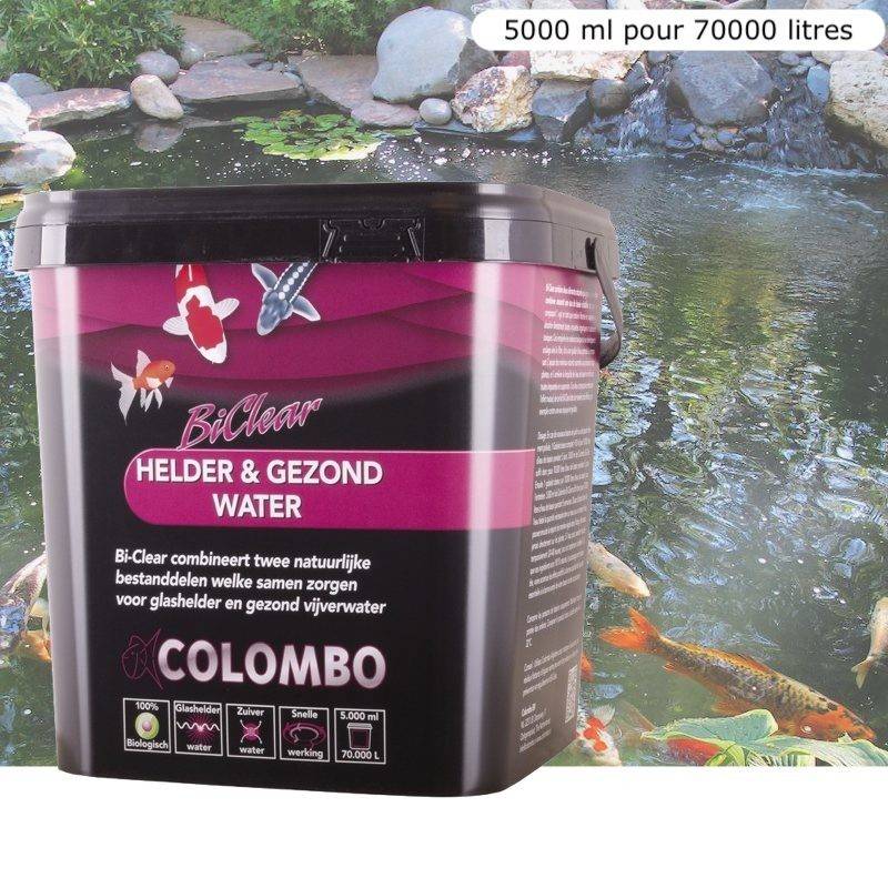 Superfish - Produit pour éclaircir l'eau du bassin de jardin. Très efficace