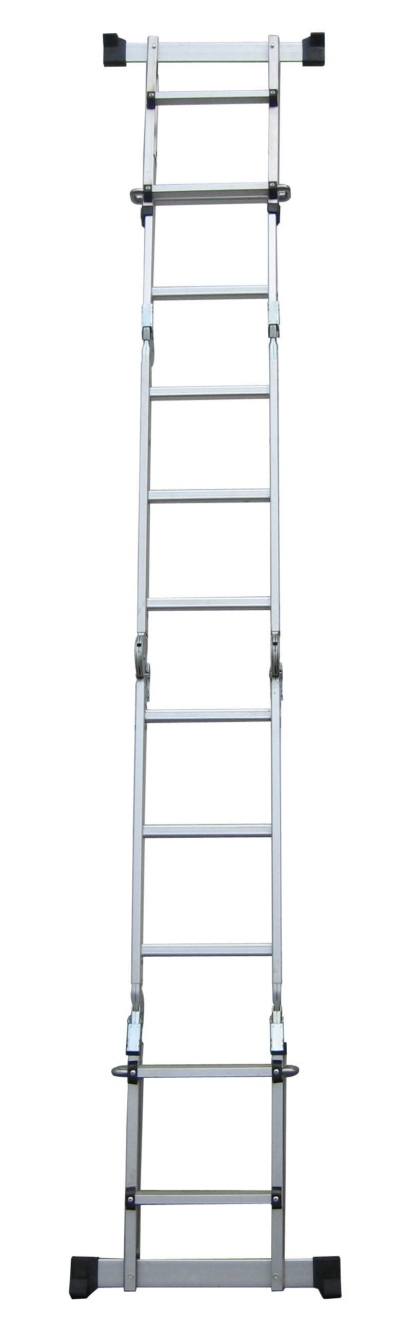 Échelle pliante télescopique multifonction avec plateforme et rattrapage de niveau - ESCALO - Image 5