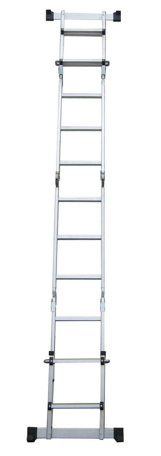 Échelle pliante télescopique multifonction avec plateforme et rattrapage de niveau - ESCALO - Image 6