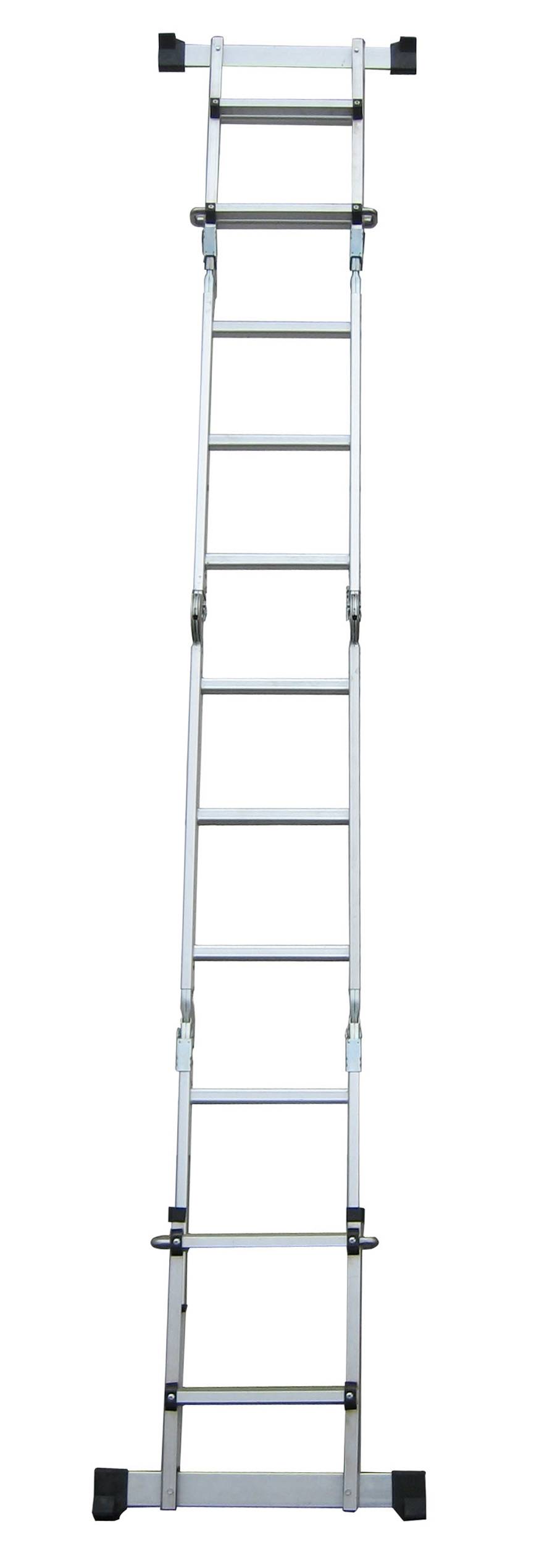 Échelle pliante télescopique multifonction avec plateforme et rattrapage de niveau - ESCALO - Image 6