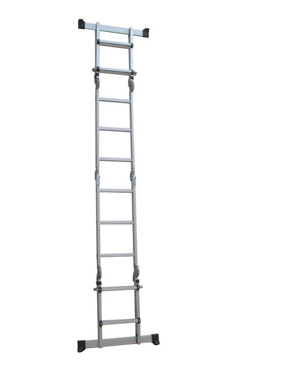 Échelle pliante télescopique multifonction avec plateforme et rattrapage de niveau - ESCALO - Image 7
