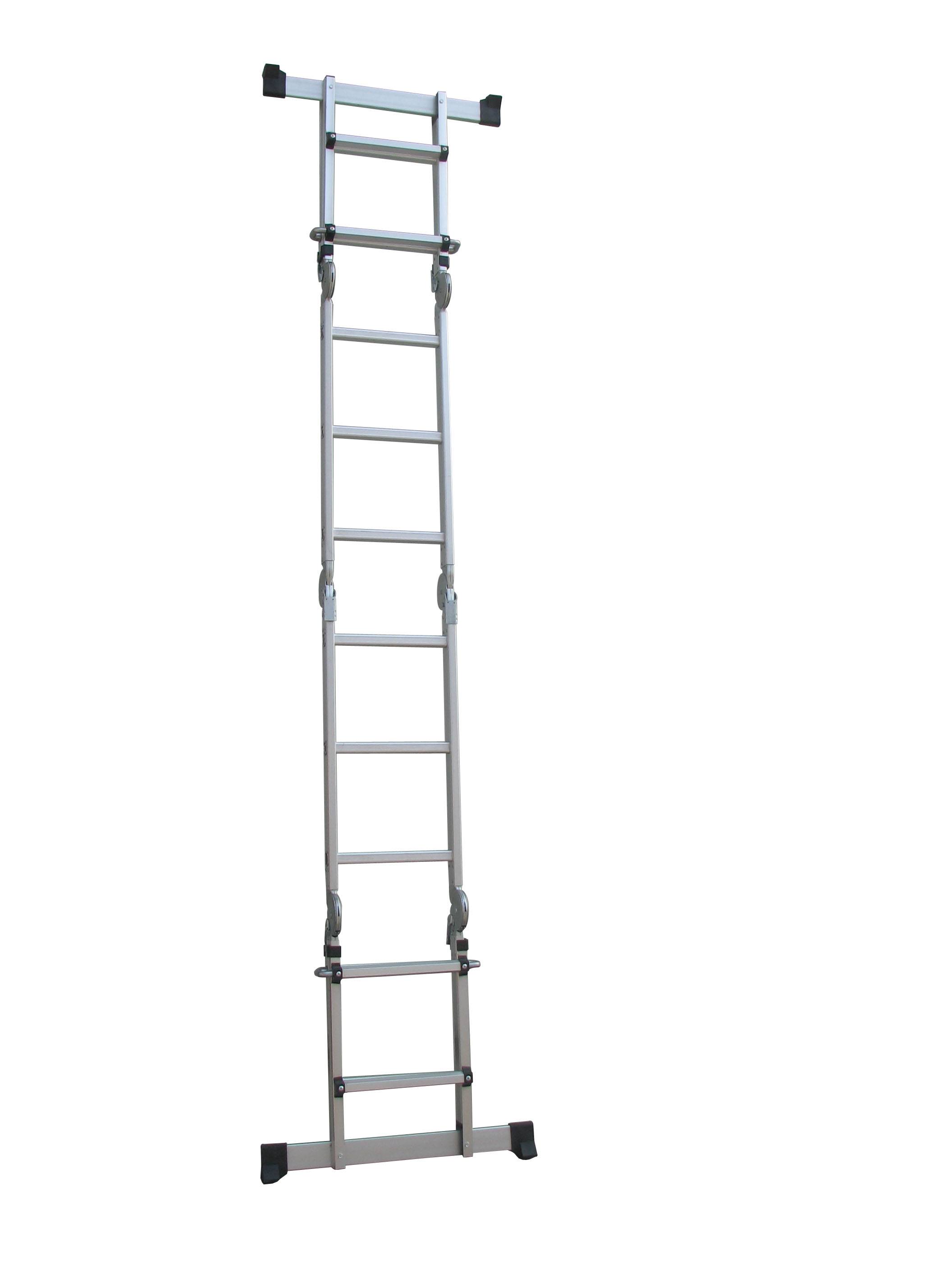 Échelle pliante télescopique multifonction avec plateforme et rattrapage de niveau - ESCALO - Image 7