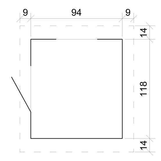 Timbela - Maison en bois pour enfants 112x146xH152 cm / 1.1 m² sans plancher - Maison jardin enfant exterieur bois - 19 mm d’épaisseur - Timbela M550-1 - Image 7