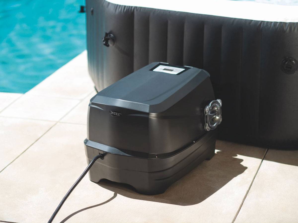Spa gonflable PureSpa Carbone octogonal Bulles et Jets 4 places - Intex - Image 10