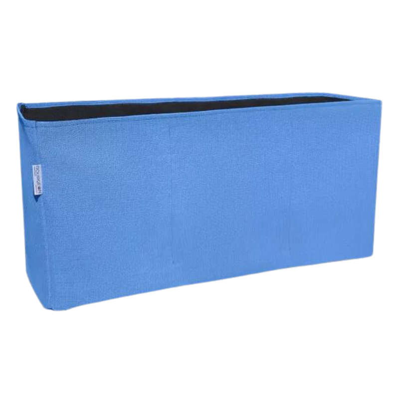 Bourgeon - Jardinière respirante pour balcon 75 cm Bleu - Bourgeon - Image 1