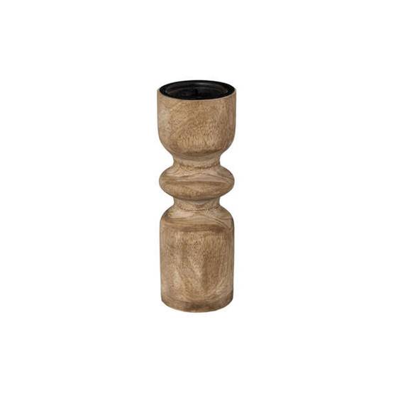 Chandelier Déco en Bois "Vidana" 23cm Marron