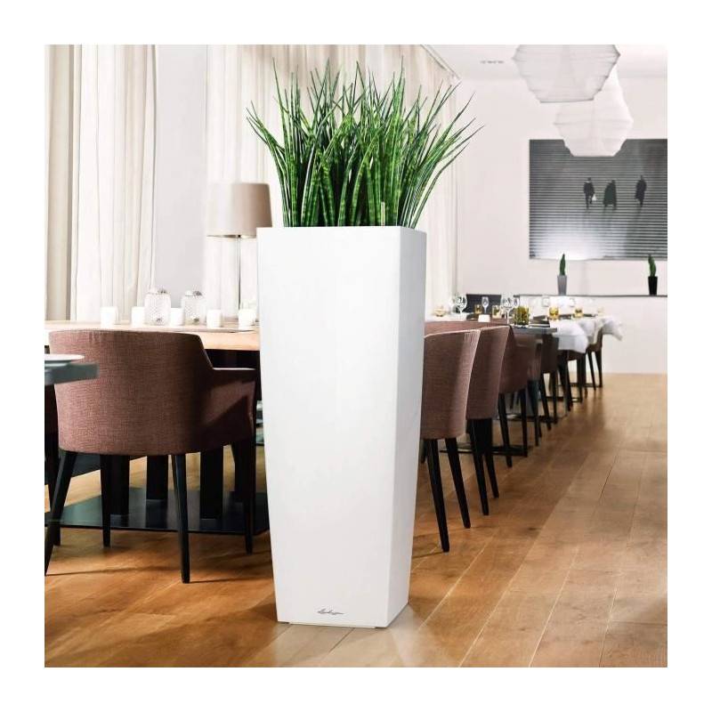 Lechuza - Cubico alto Premium 40 - Kit complet, argent métallisé 105 cm Lechuza - Image 4