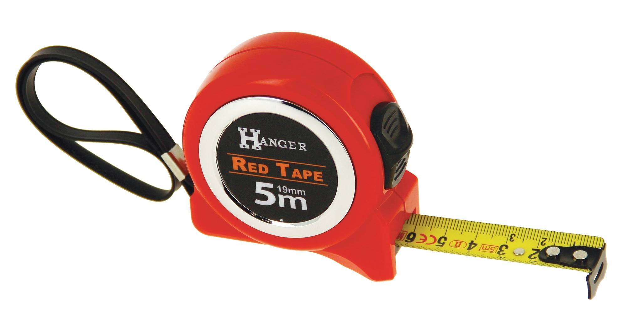 Mètre ruban 5 m x 19mm 'Red Tape' - HANGER - 100022 - Image 1