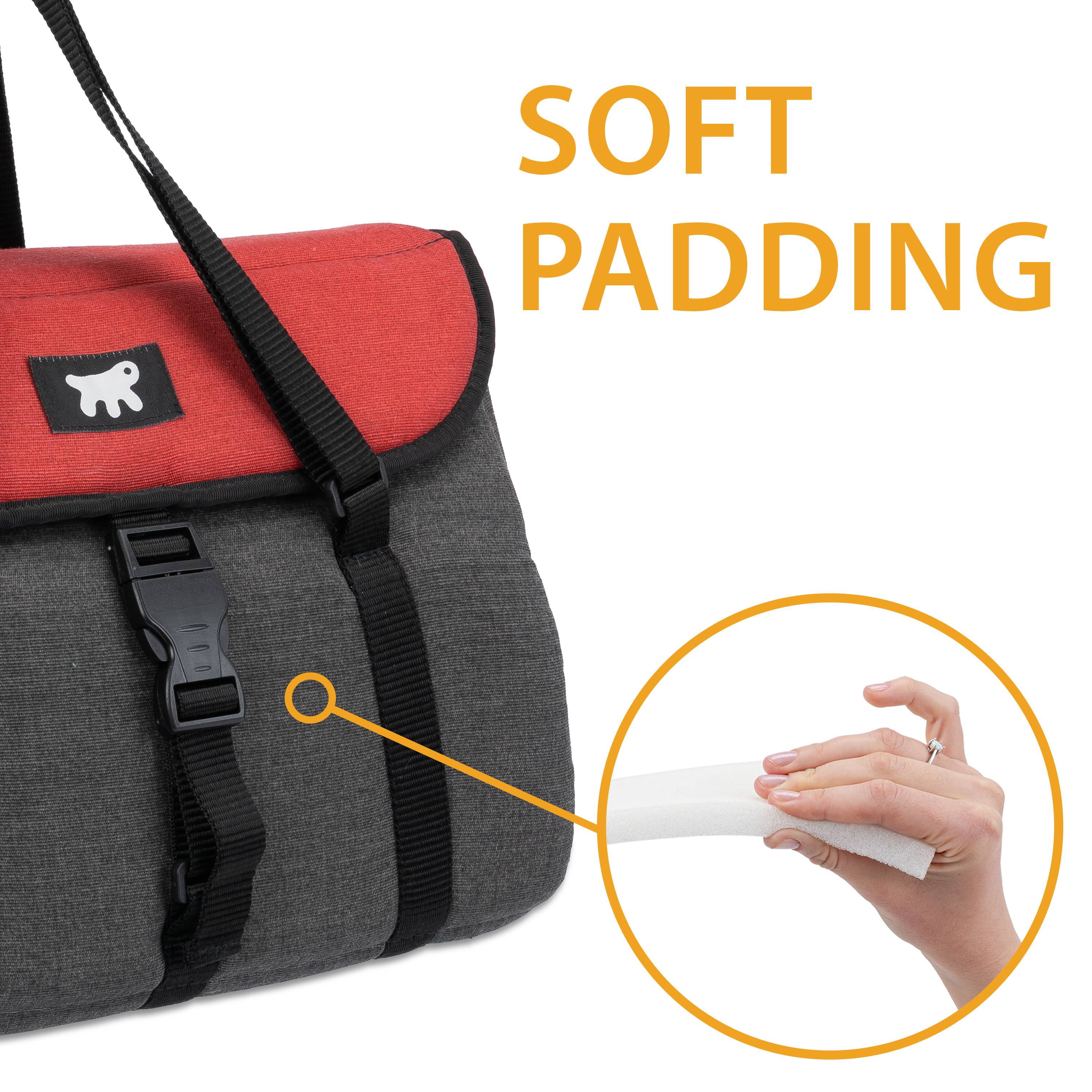 Ferplast - Ferplast Sac de Trasport pour Chat MILU', Caisse de Transport Chat, Sac de Transport Chien, Bandoulière réglable, Sangle de sécurité, jusqu'à 10 Kg, - Image 7