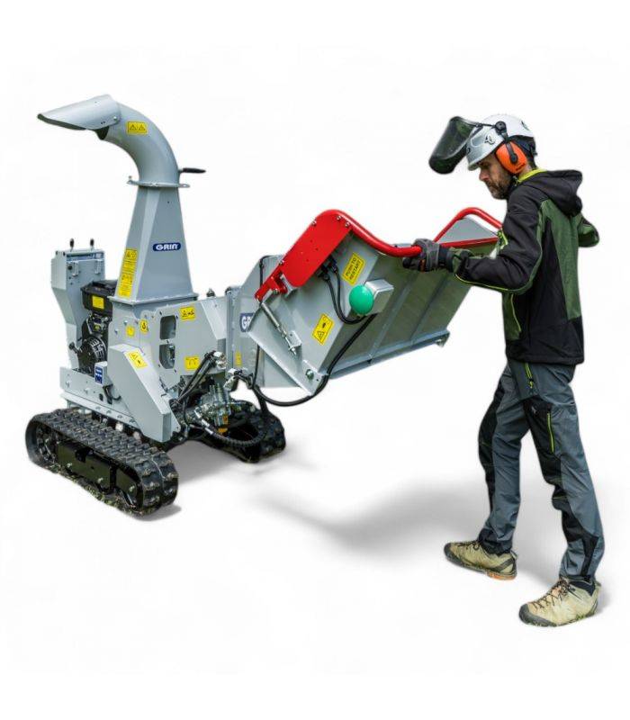 Grin - Broyeur de branches à chenilles GRIN, 120mm, Briggs  Stratton 627cc - BIOCH120-CROSS - Image 3
