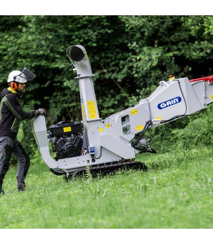 Grin - Broyeur de branches à chenilles GRIN, 120mm, Briggs Stratton 627cc - BIOCH120-CROSS - Image 9