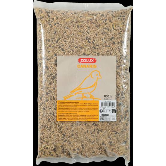 Zolux - Graines pour canaris sac de 800 g pour oiseaux - Image 3