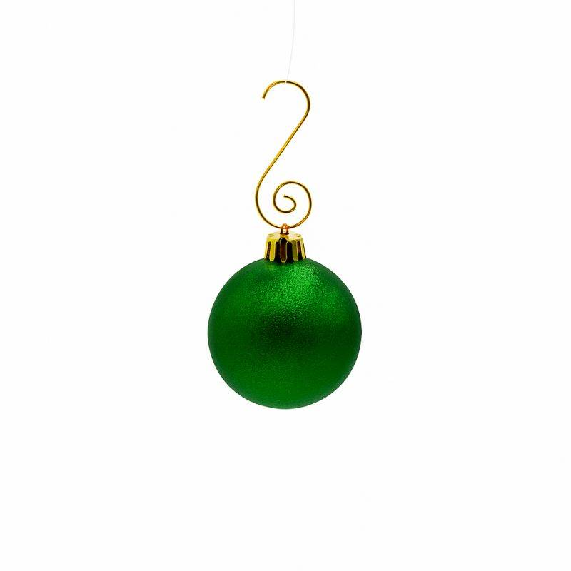 Lot de 60 boules de Noël 6cm Vertes (15 brillantes,15 mates,15 texturées,15 opalines) avec sac de rangement - Image 5