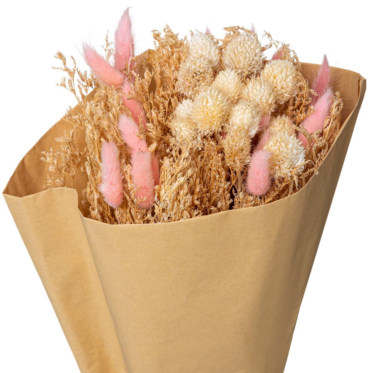Atmosphera - Bouquet fleurs séchées "Folk" H50cm - Atmosphera Créateur d'intérieur - Image 2