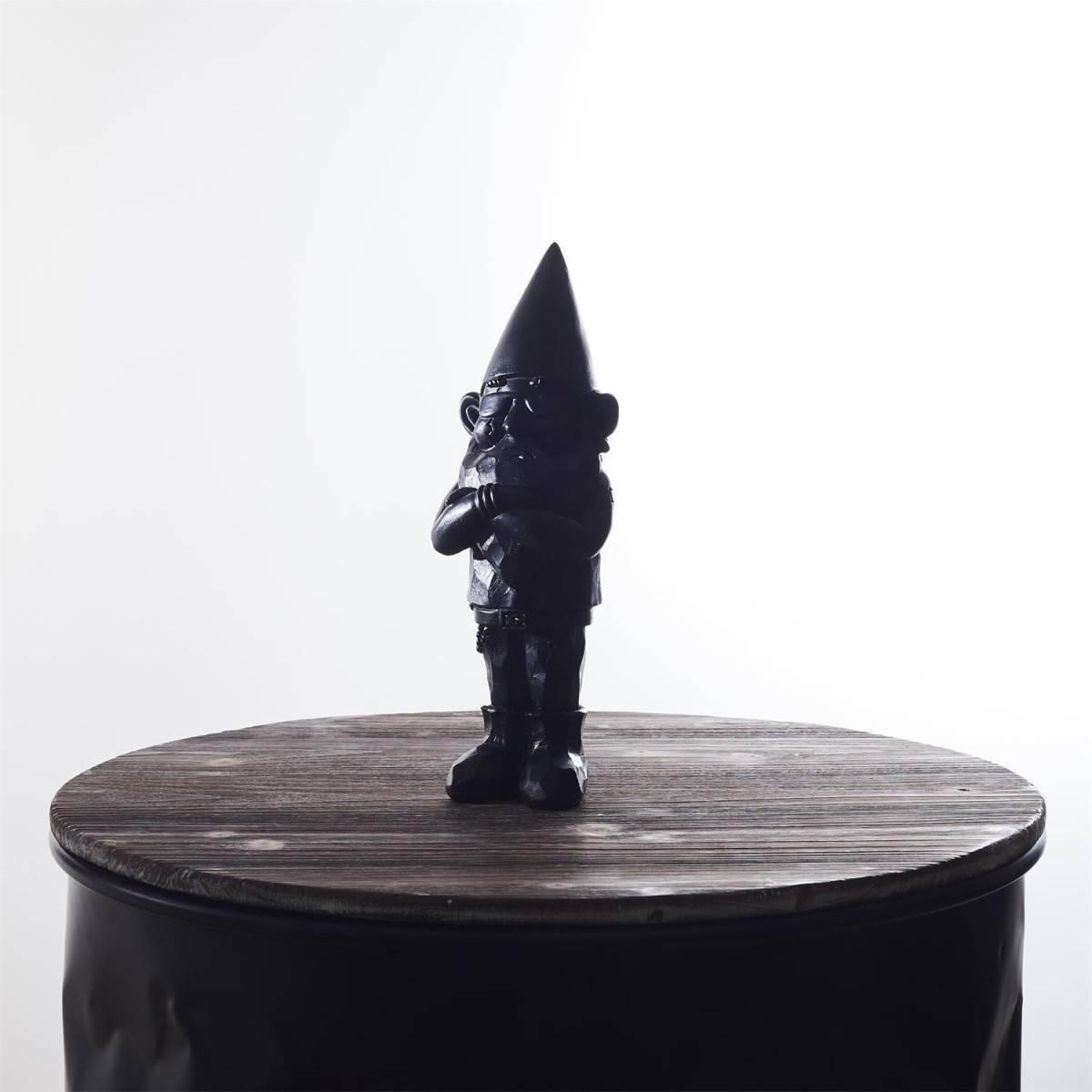 The Home Deco Factory - Statue intérieure extérieure en polyrésine Nain 13.5 x 12 x 33 cm Bad - Image 8
