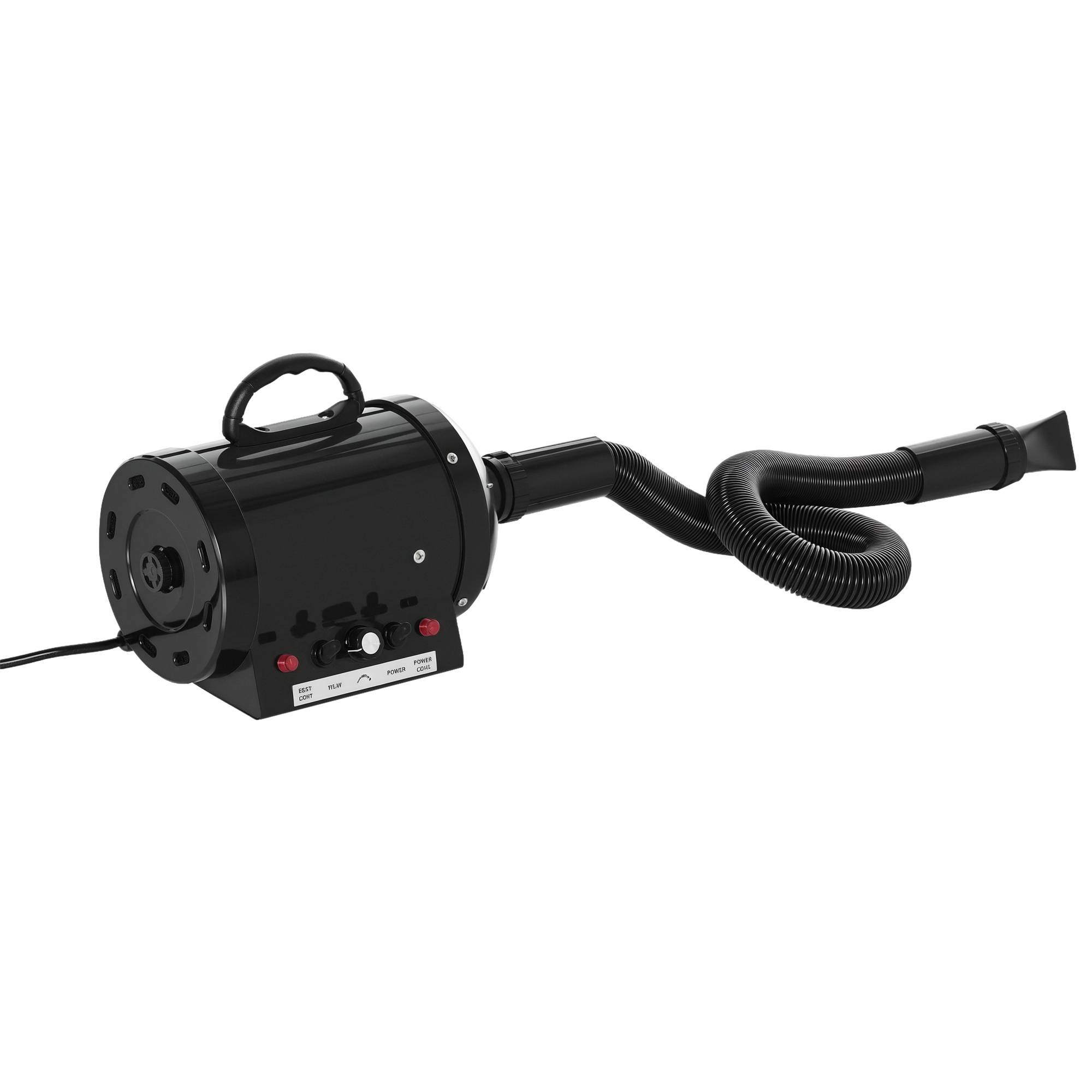 Sans Marque - Sèche-chien 2800W, vitesse et température réglables, 3 buses, chauffage, pour chiens/chats - Image 1