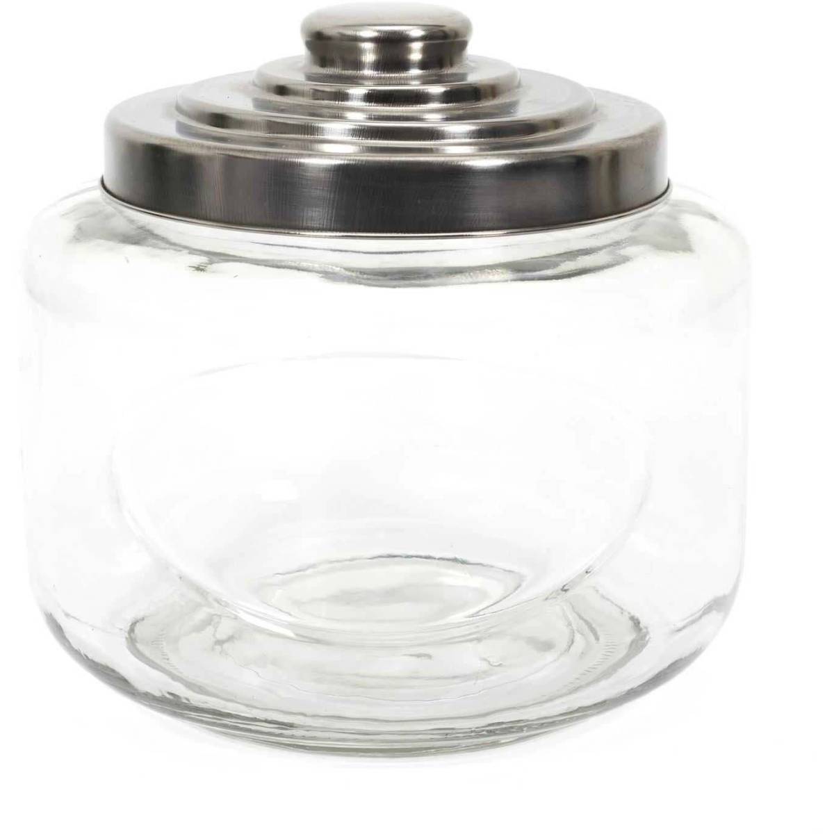 Cook Concept - Bocal à biscuits avec couvercle en métal Coffee 3 litres - Image 1