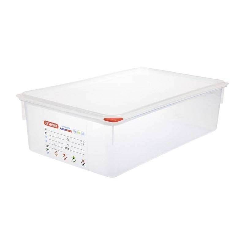 Boîte Alimentaire GN 1/1 - Araven 21 L - Lot de 4 pièces - Image 1