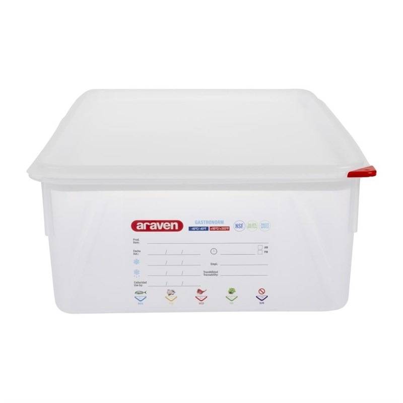 Boîte Alimentaire GN 1/1 - Araven 21 L - Lot de 4 pièces - Image 5