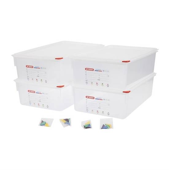 Boîte Alimentaire GN 1/1 - Araven 21 L - Lot de 4 pièces - Image 8