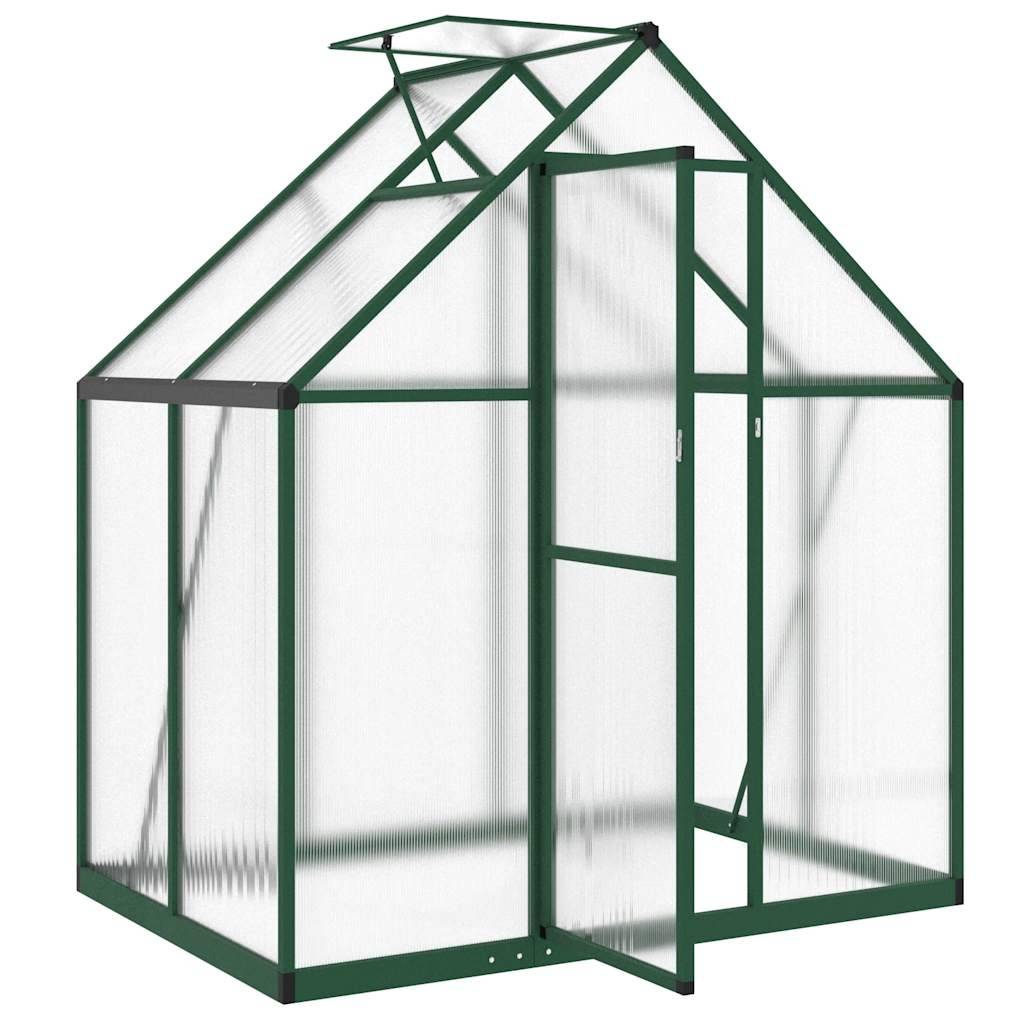 PANGIVO - Serre aluminium vert 169 x 114 x 195 cm - PANGIVO - Image 6