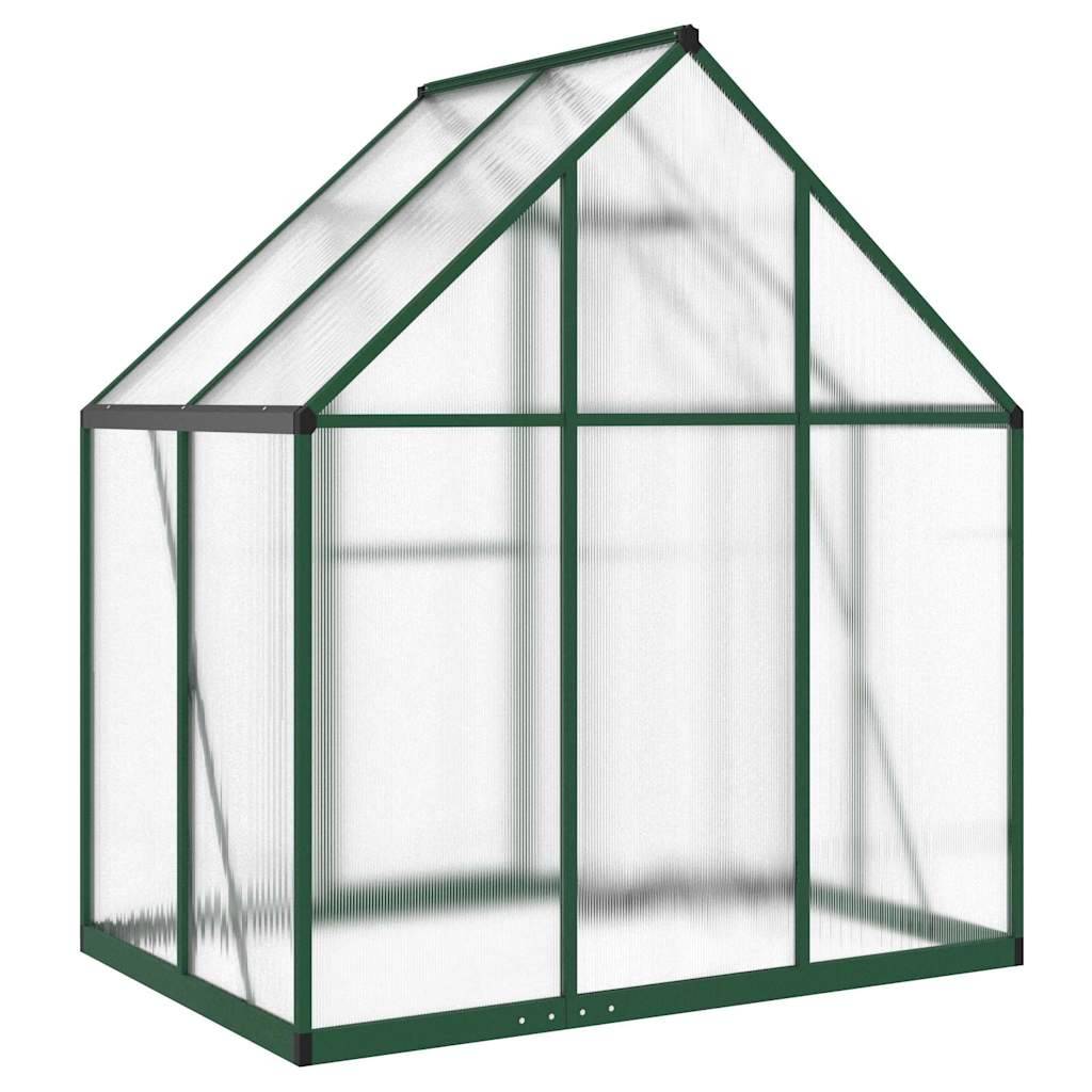 PANGIVO - Serre aluminium vert 169 x 114 x 195 cm - PANGIVO - Image 5