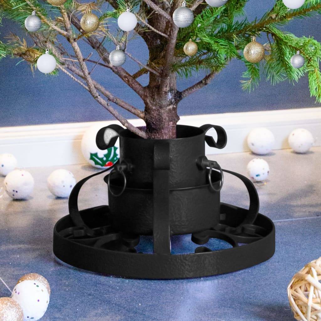 Vidaxl - Support de sapin de Noël Noir 29x29x15,5 cm vidaXL 331320 - Image 1
