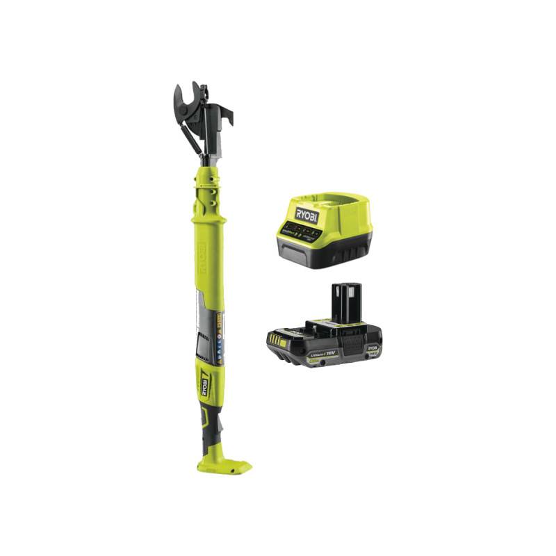 Ryobi - Pack RYOBI Coupe-branches OLP1832BX - 18V One+ - 1 Batterie 2.0Ah - 1 Chargeur rapide - Image 1