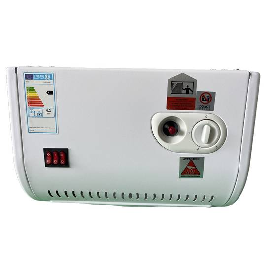 Poêle à gaz 5700W Chauffage d'appoint Hybride Gaz et Électrique 20-100 m² - Piezo KOMBI LINE - Image 6
