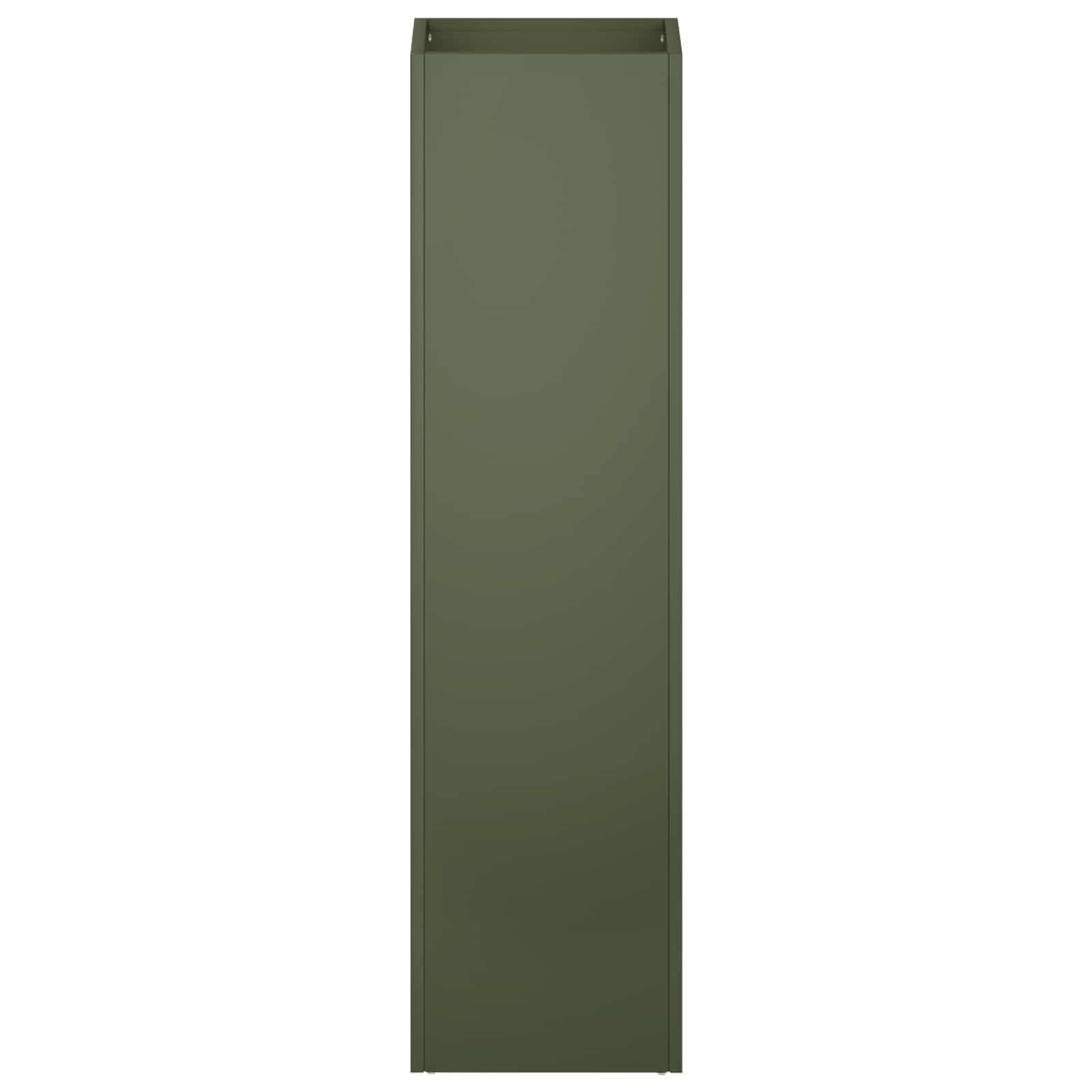 Vidaxl - Cache-pot de jardin Vert olive 20 x 20 x 75 cm vidaXL 8005322 - Image 4
