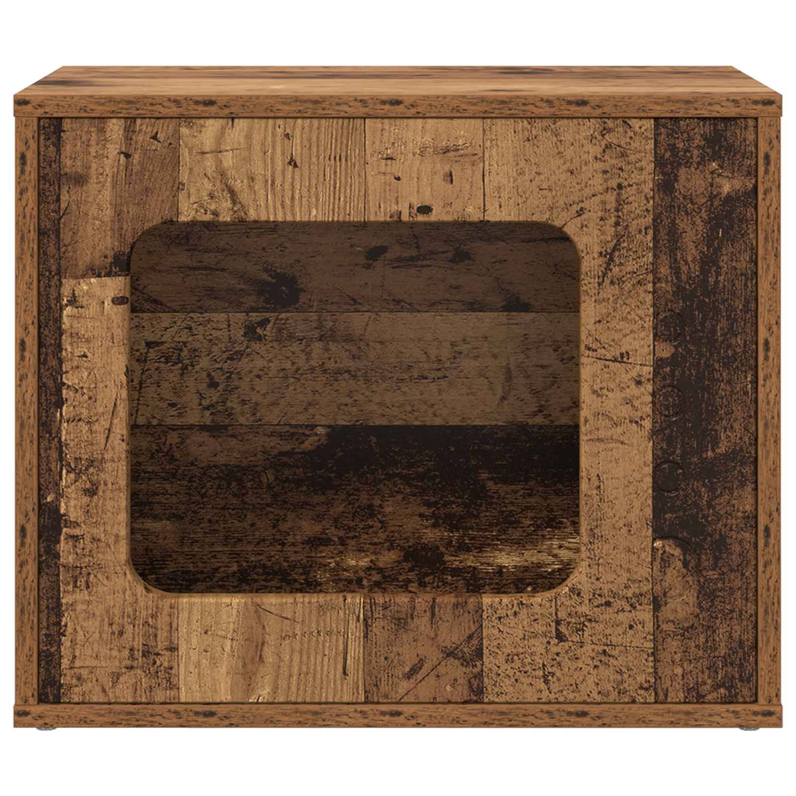 Vidaxl - Maison pour chat Bois ancien 51 x 30 x 42,5 cm vidaXL 8000651 - Image 6