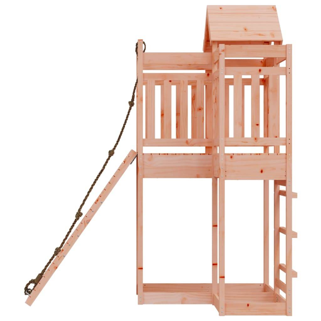 Helloshop26 - Maisonnette de jeu avec mur d'escalade 107 x 196 x 238 cm bois massif douglas - Image 5