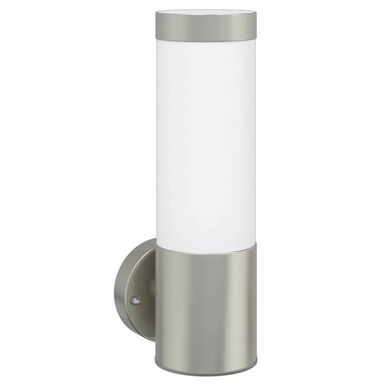 2pcs Appliques murales extérieures - Lampes murales extérieures Argent 12 x 7.5 x 27 cm g8 - Image 3