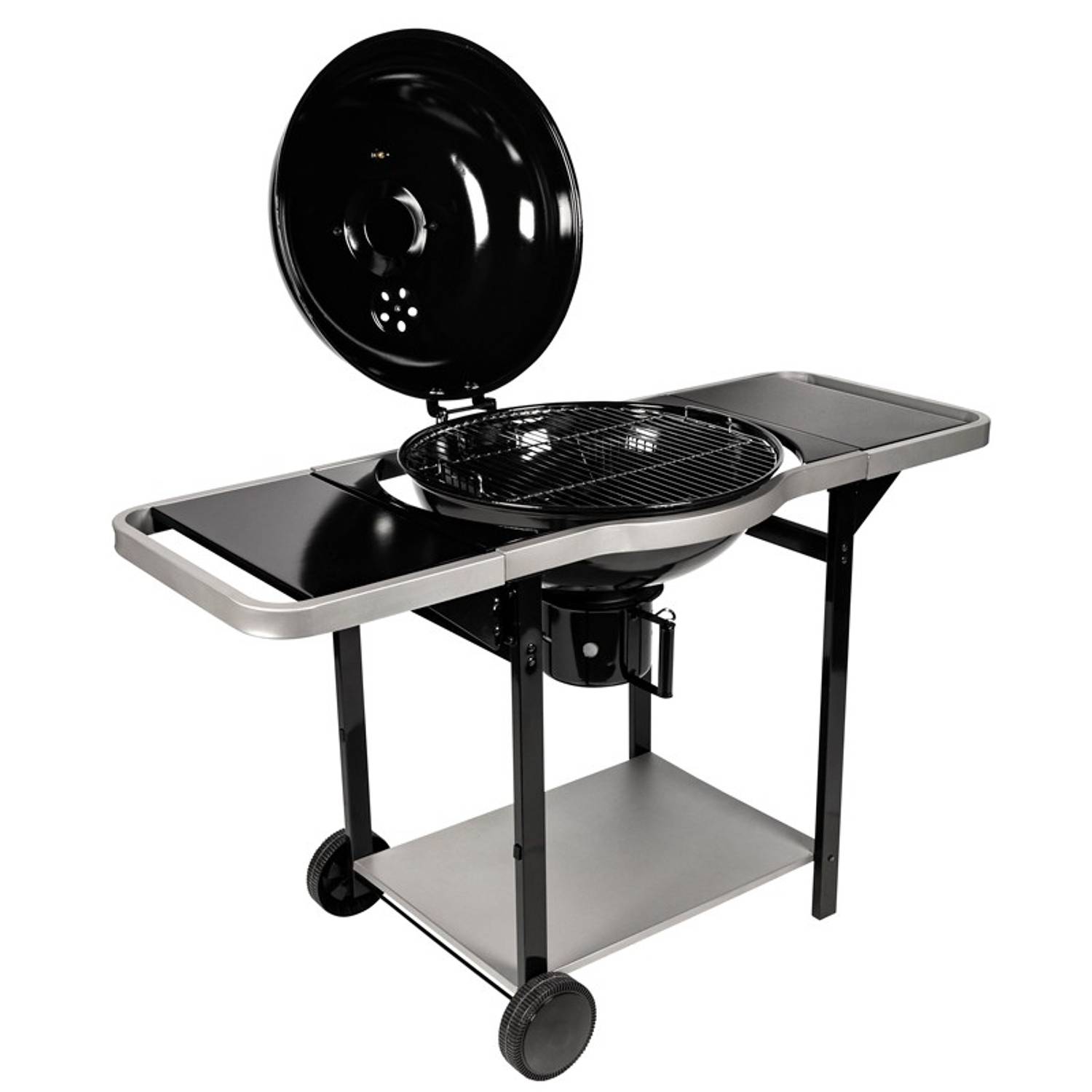 Somagic - Barbecue au charbon boule + chariot Woodcreek - SOMAGIC - Image 6