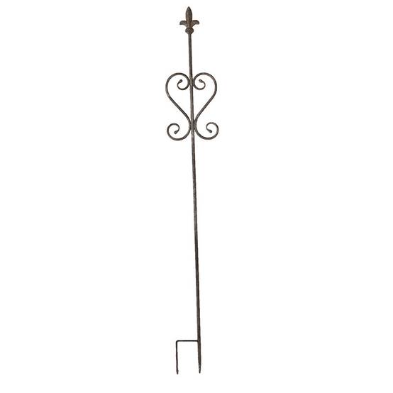 La Grande Prairie - Tuteur jardin romantique fer 17x121cm - Image 2
