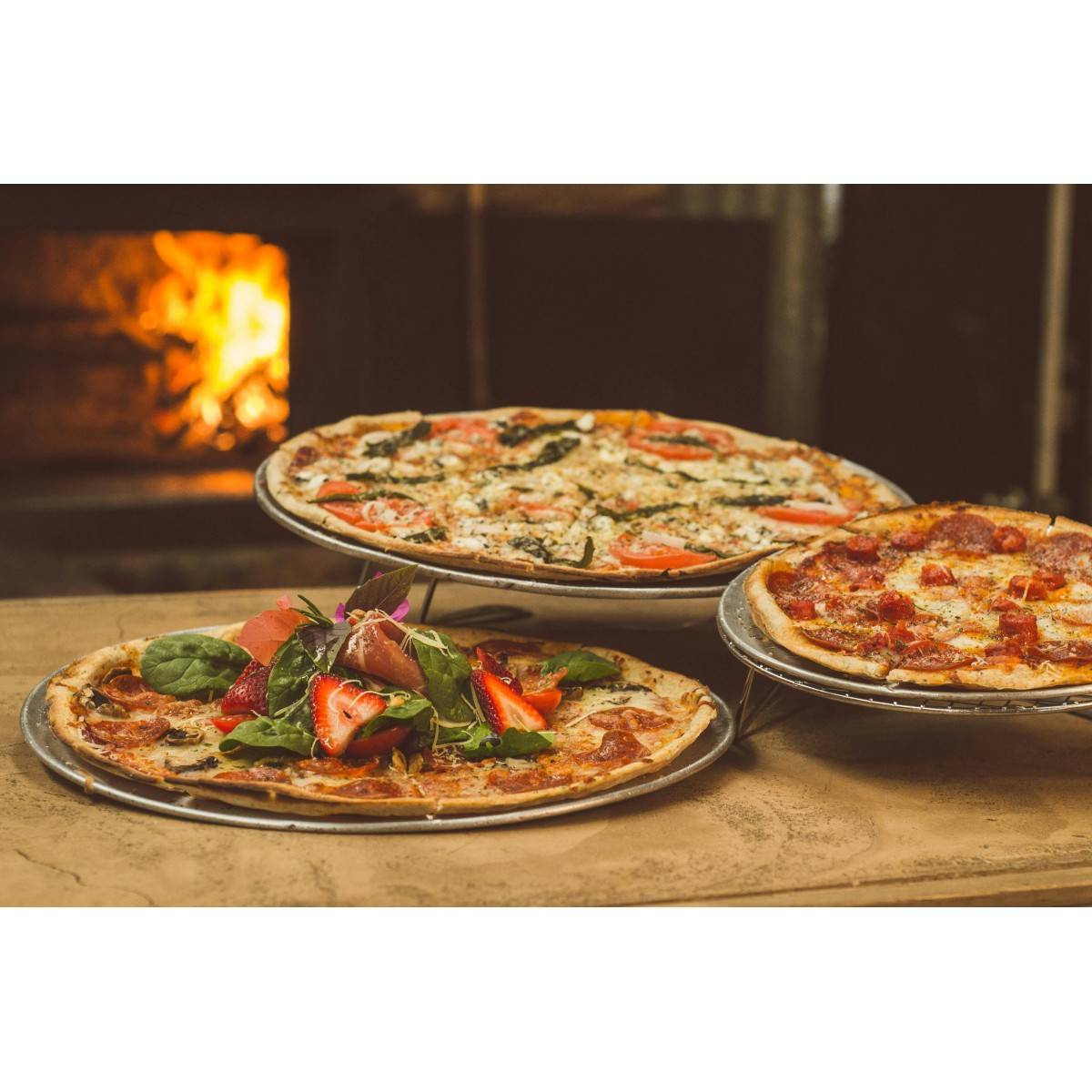 Pelle à pizza inox Ø22 cm manche 1,50m compatible four à bois, four électrique, four à gaz, Outil cuisson Pizzaiolo BellaNapoli - Image 3