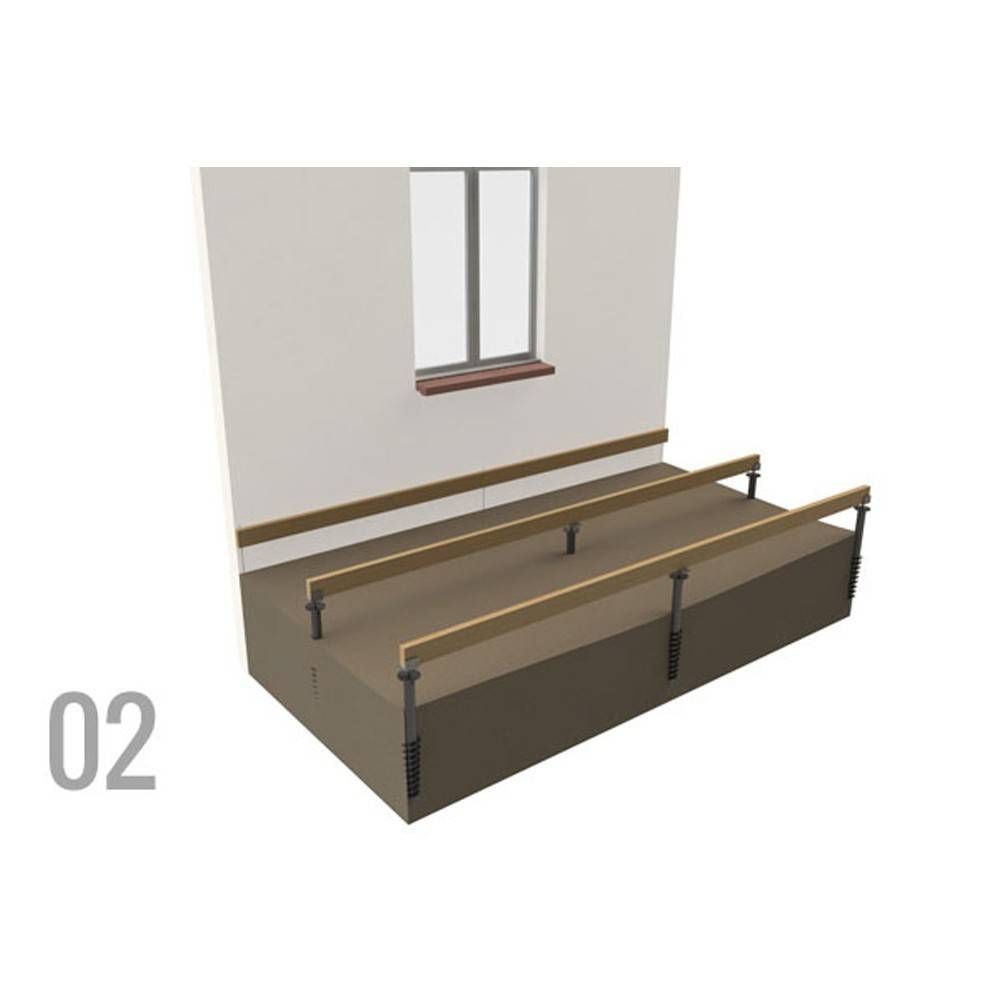 Decklinea - Vis de Fondation SPIRAL - Pour Terrasse Bois - Hauteur : 150 cm - Fixation Sans Beton - Facile & Rapide à Monter - Image 9