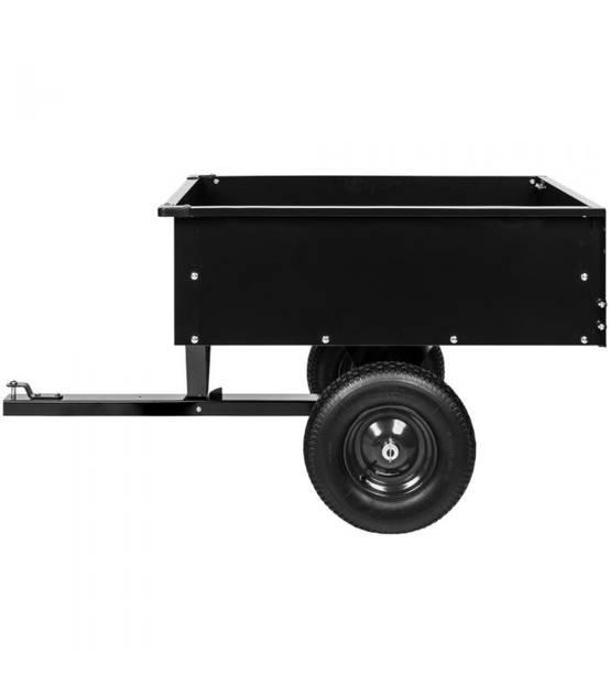 Remorque basculante 150 kg pour tracteur tondeuse, benne acier – TEXAS 90053034 - Image 5