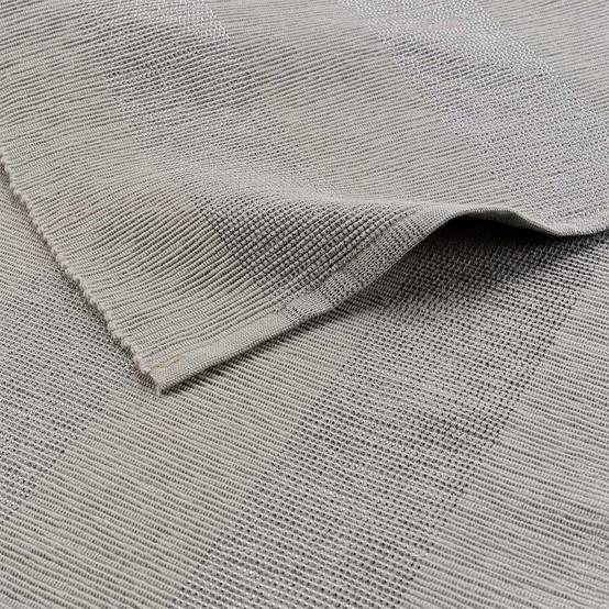 Chemin de Table en Coton "Eldora" 40x140cm Taupe - Image 2
