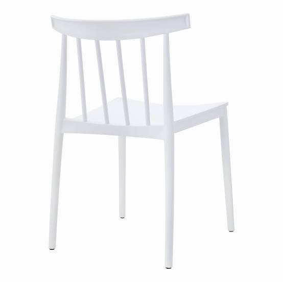 Oviala - Chaise de terrasse en polypropylène blanche Lisboa - Oviala - Image 5